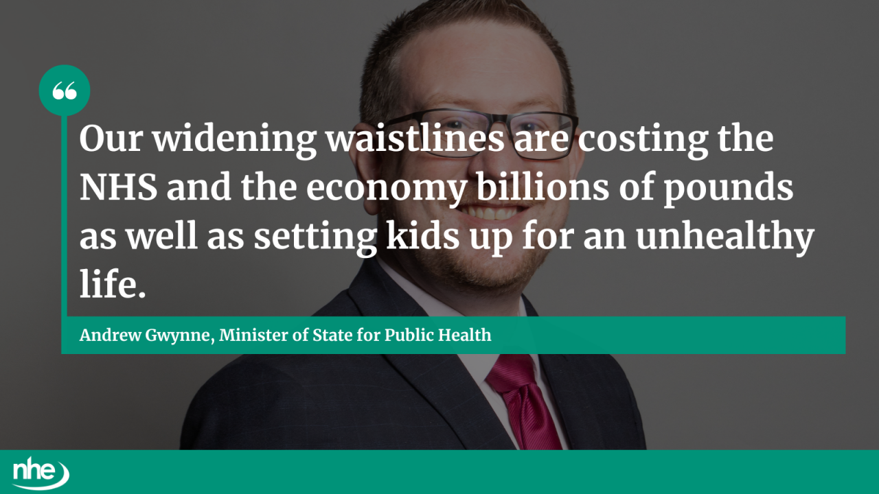 Comment from Andrew Gwynne, minister of state for public health and prevention