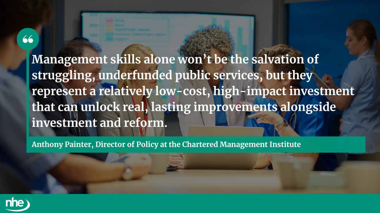 Comment from Anthony Painter, policy director at the Chartered Management Institute