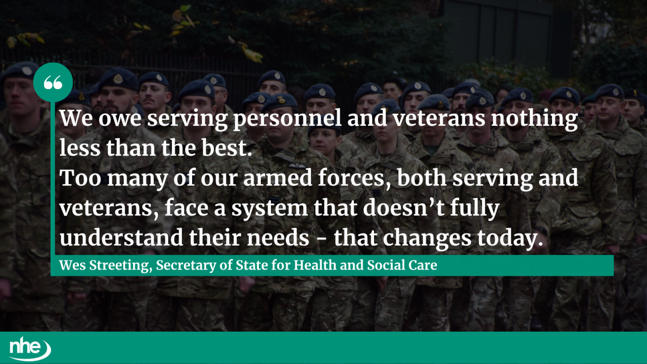 Armed forces health QUOTE