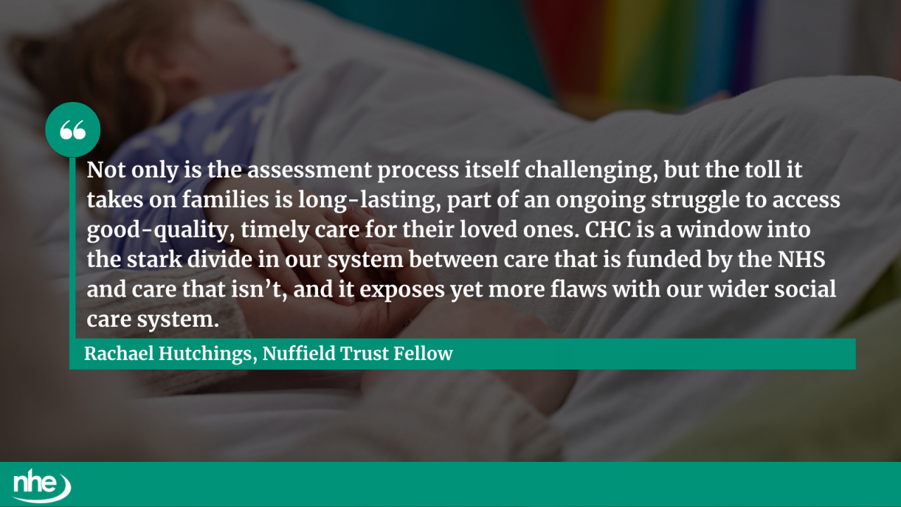 Quote from Nuffield Trust
