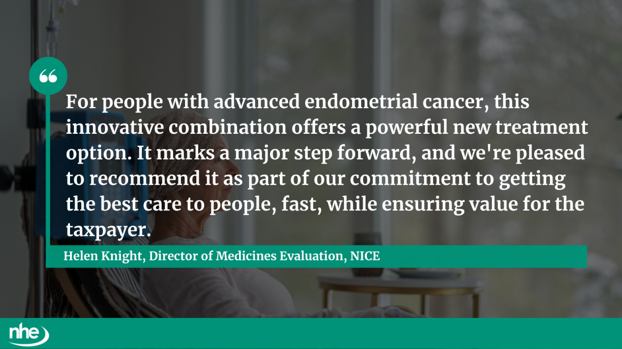 Endometrial cancer QUOTE