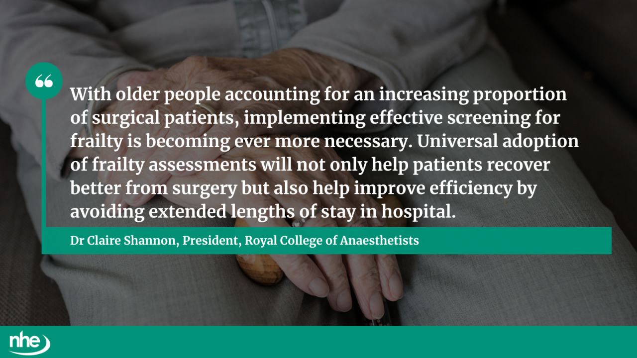 Frailty screening QUOTE