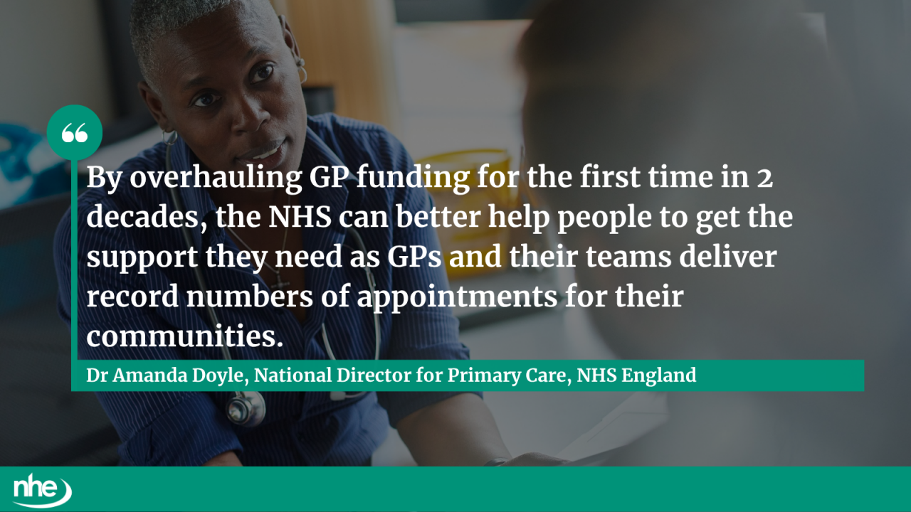 GP funding QUOTE