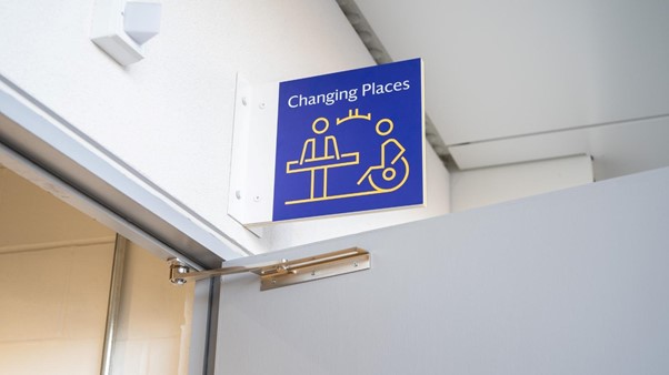 Changing Places sign