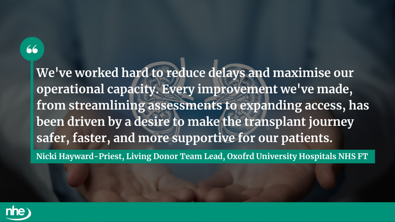 Kidney transplant QUOTE