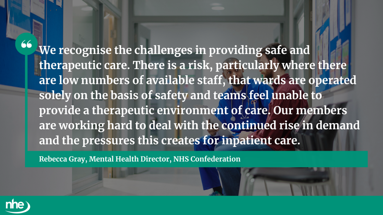 Quote from the NHS Confederation
