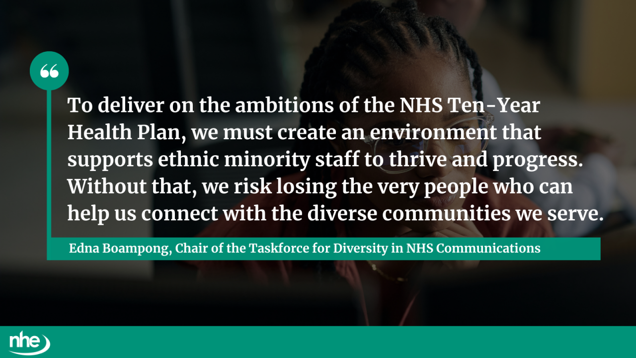 NHS communications QUOTE