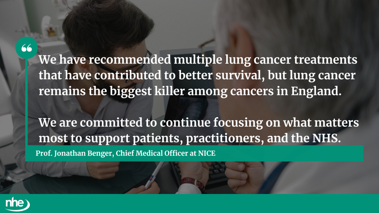 NICE lung cancer QUOTE