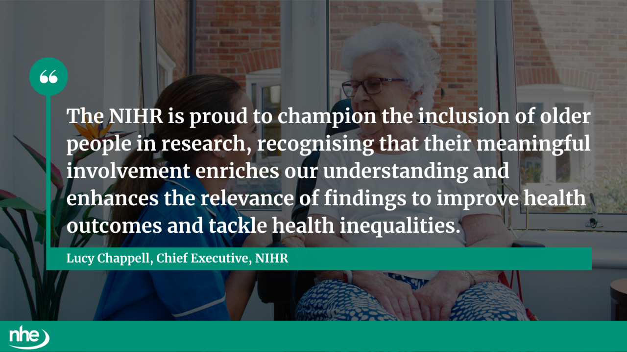 Senior woman in chair in retirement home