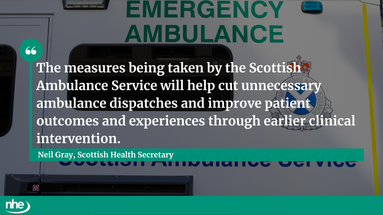 Scotland ambulances QUOTE
