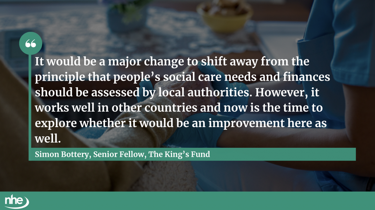 Social care report quote