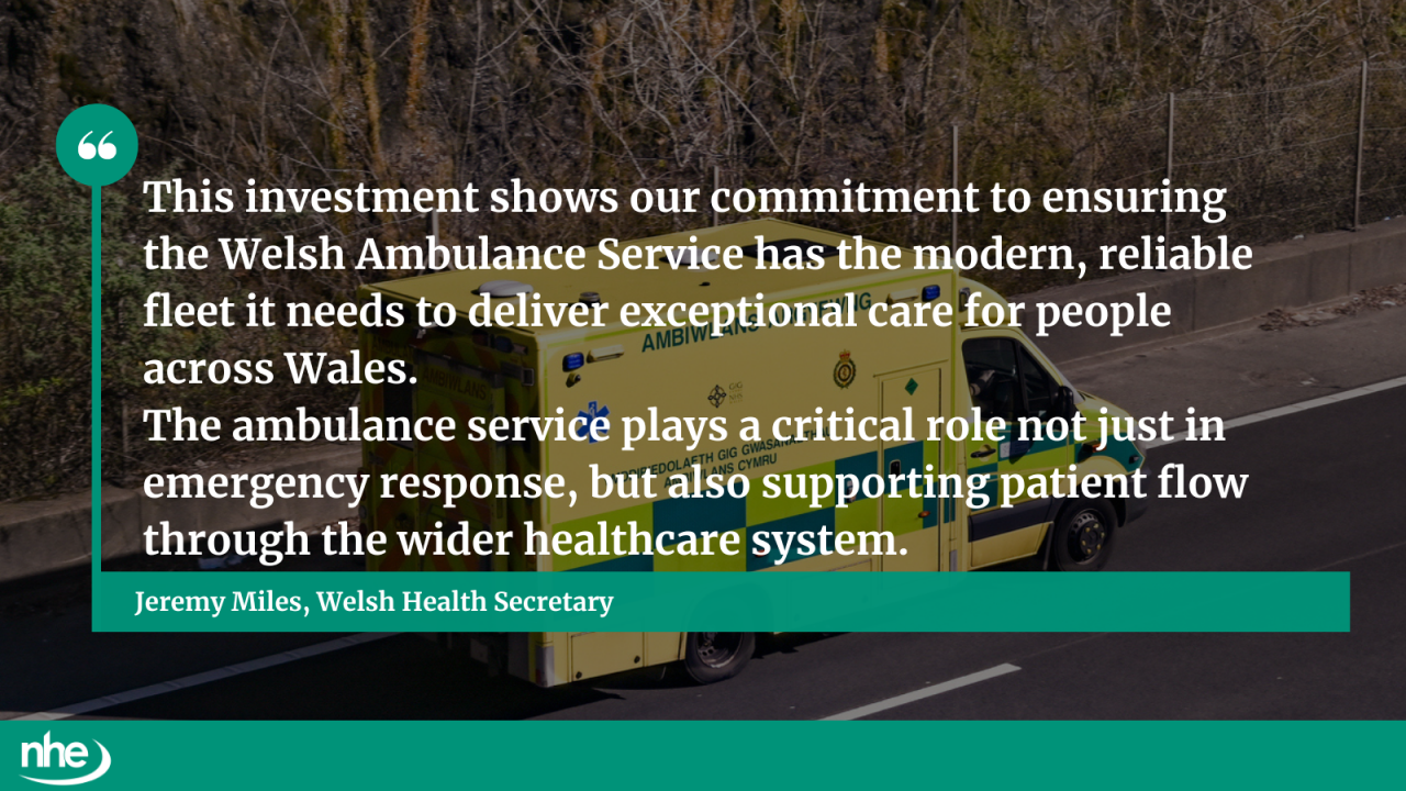 Wales ambulances QUOTE
