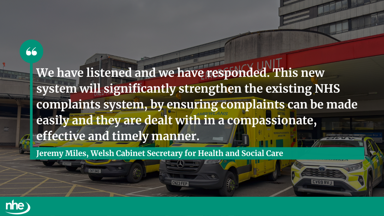 Wales complaints QUOTE