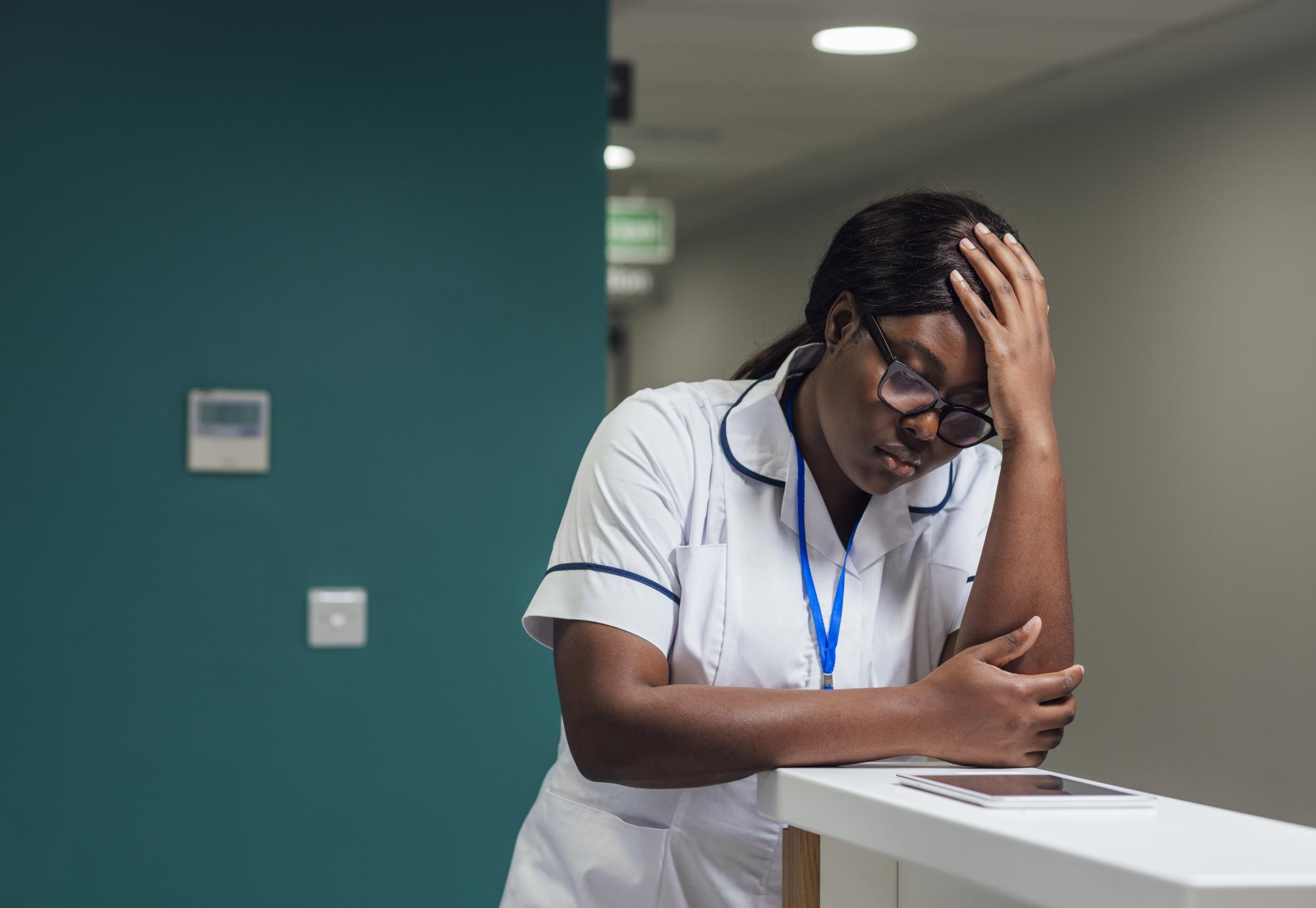 young female student nurse