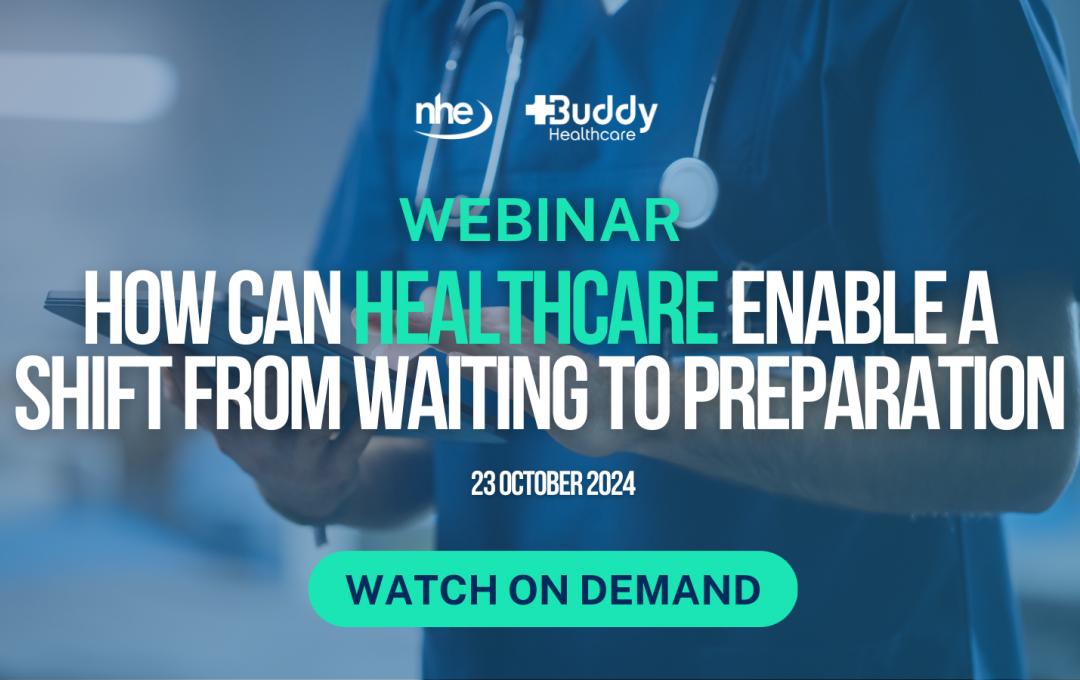 How can healthcare enable a shift from waiting to preparation