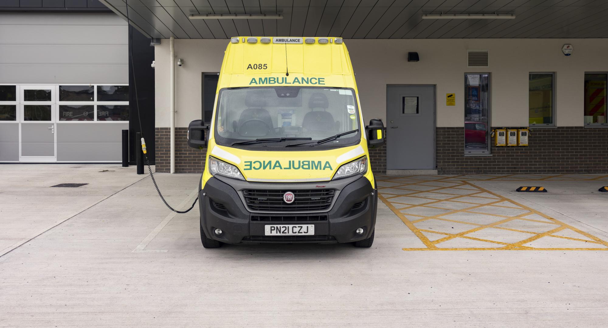 Ambulance EV charger