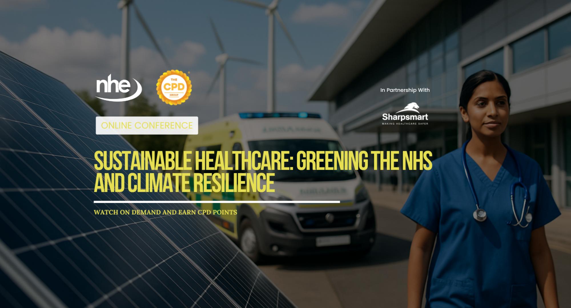 NHE sustainability conference header