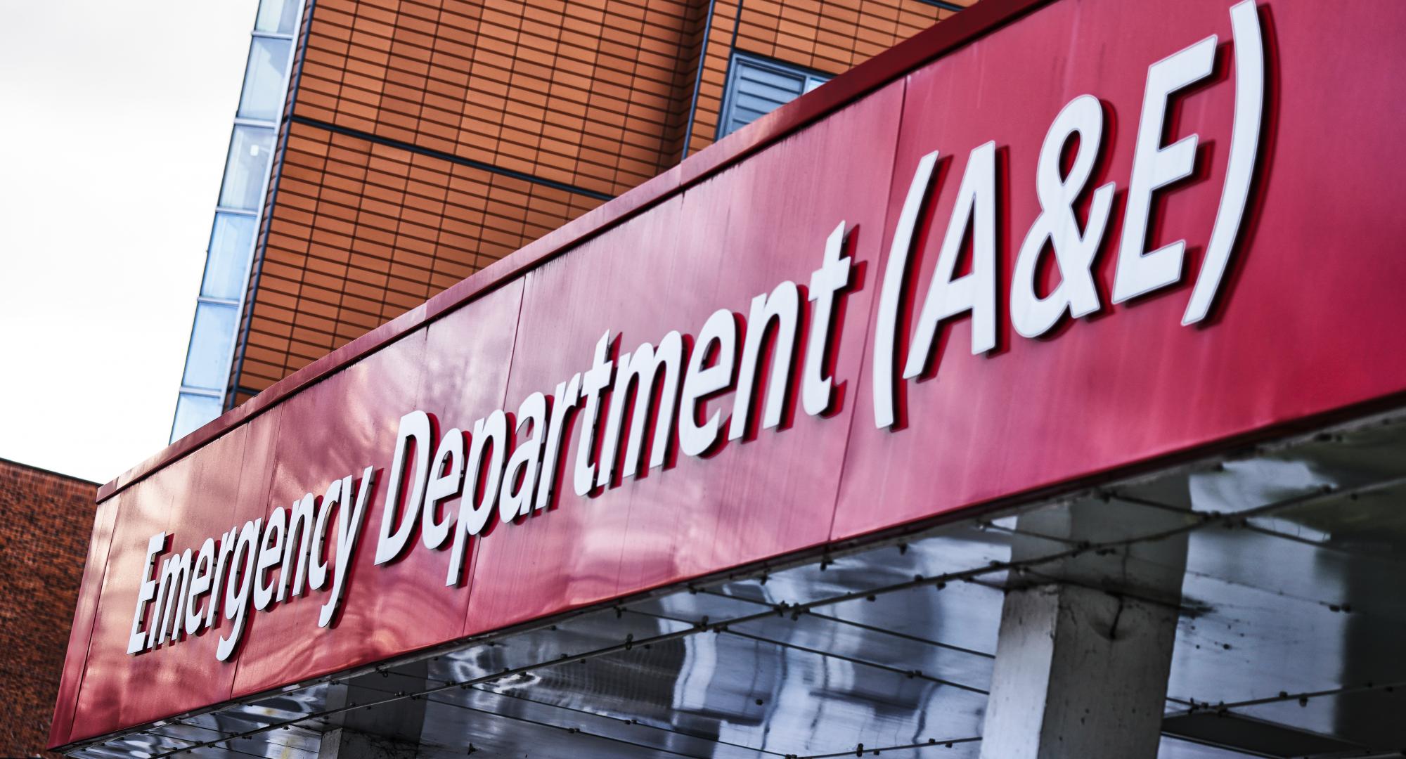 A&E sign