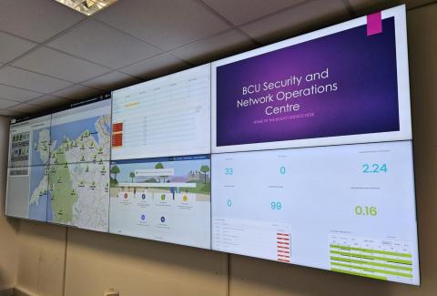 Security and Network Operations Centre at Betsi Cadwaladr University Health Board