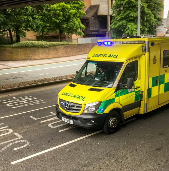NHS Wales ambulance