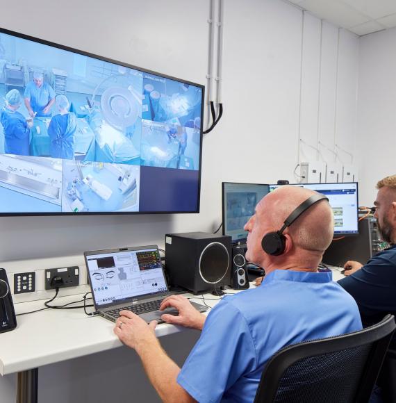 Simulation technologists at Swansea University