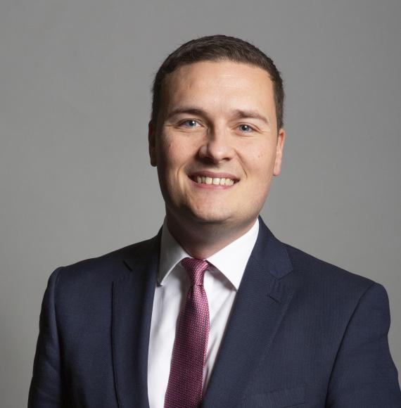 Wes Streeting, secretary of state for health and social care