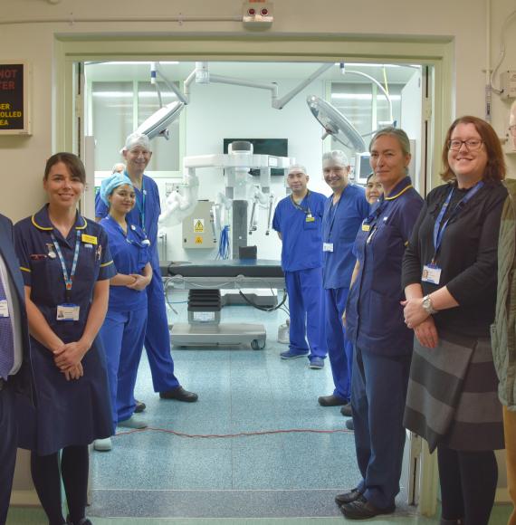 Somerset new robotic surgery table