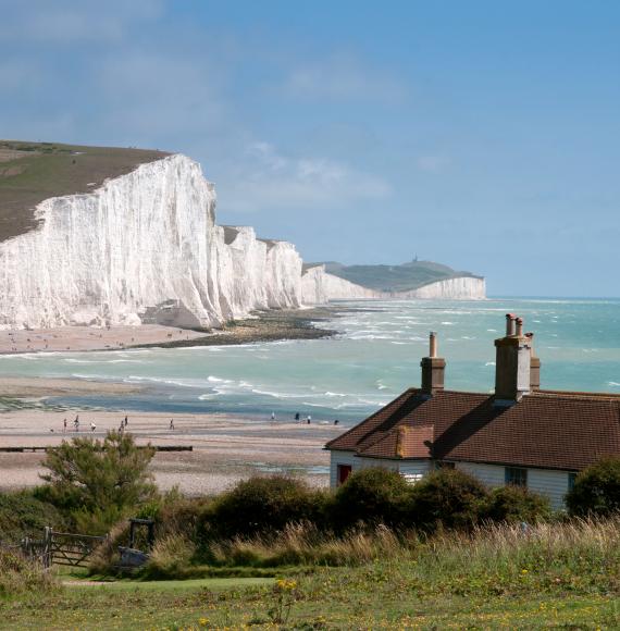 House on the English coast